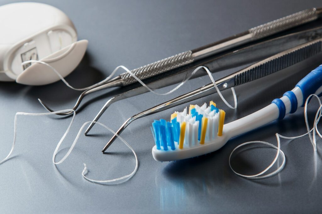 Different tools for dental care